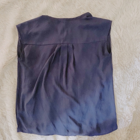 Pleione navy sheer top - Picture 2 of 4